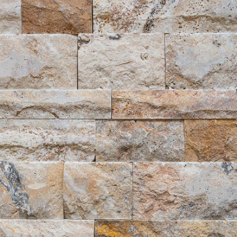 Parement Travertin SCABOS BLx5/7.5/10x2.2 cm