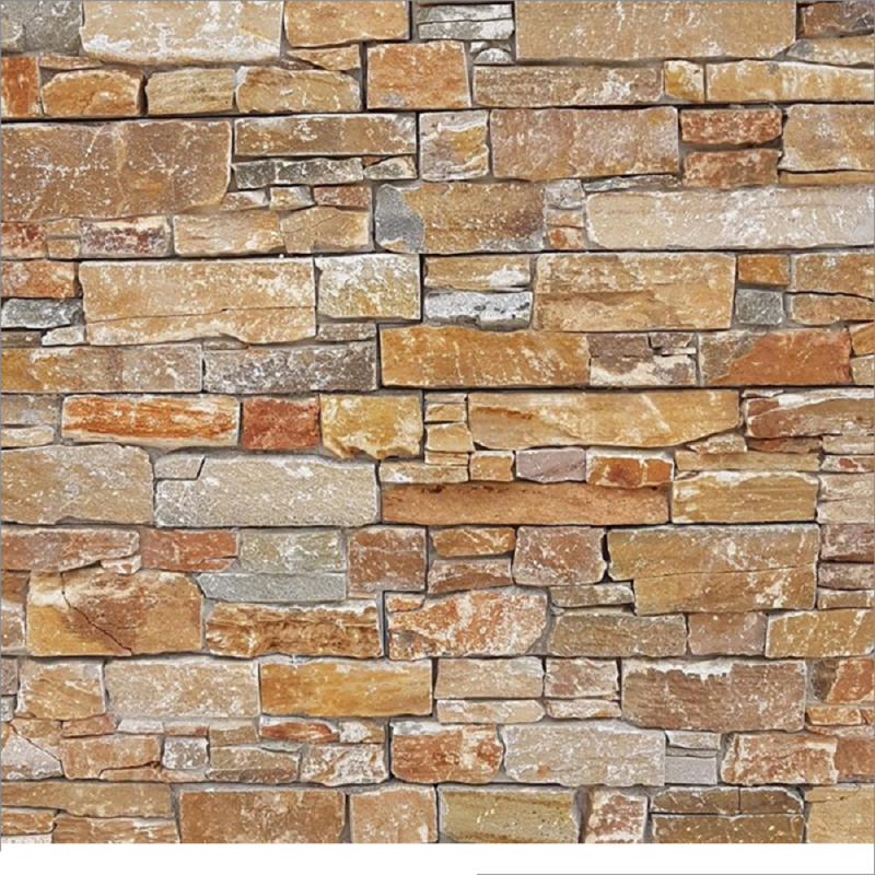 Parement Pierre Doré 56x15x4 cm