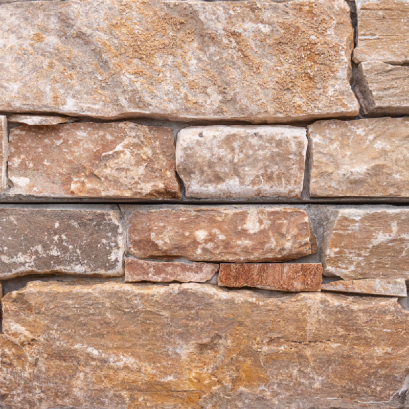 Parement Pierre Doré 56x15x4 cm