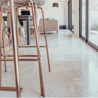 Carrelage travertin LIGHT MIX vieilli 60x90x1,5cm