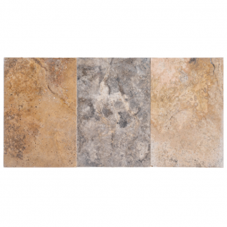 Carrelage travertin SCABOS vieilli 40,6x61x1,2cm