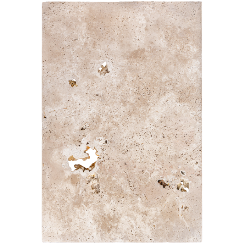 Carrelage travertin MIX 2CH vieilli Big Opus ép.1,5cm