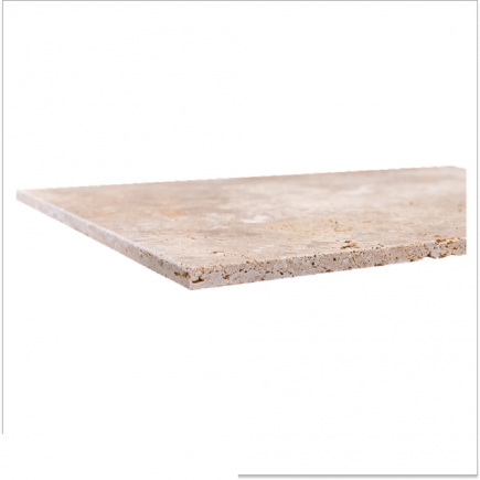 Carrelage travertin MIX NUANCÉ vieilli 40,6x61x1,2cm