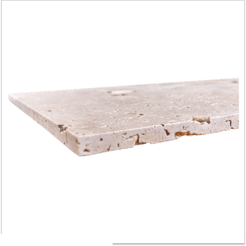 Carrelage travertin MIX COM 2 vieilli Opus Romain ép.1,2cm