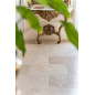 Carrelage travertin LIGHT MIX vieilli 20.3x40.6x1,2cm