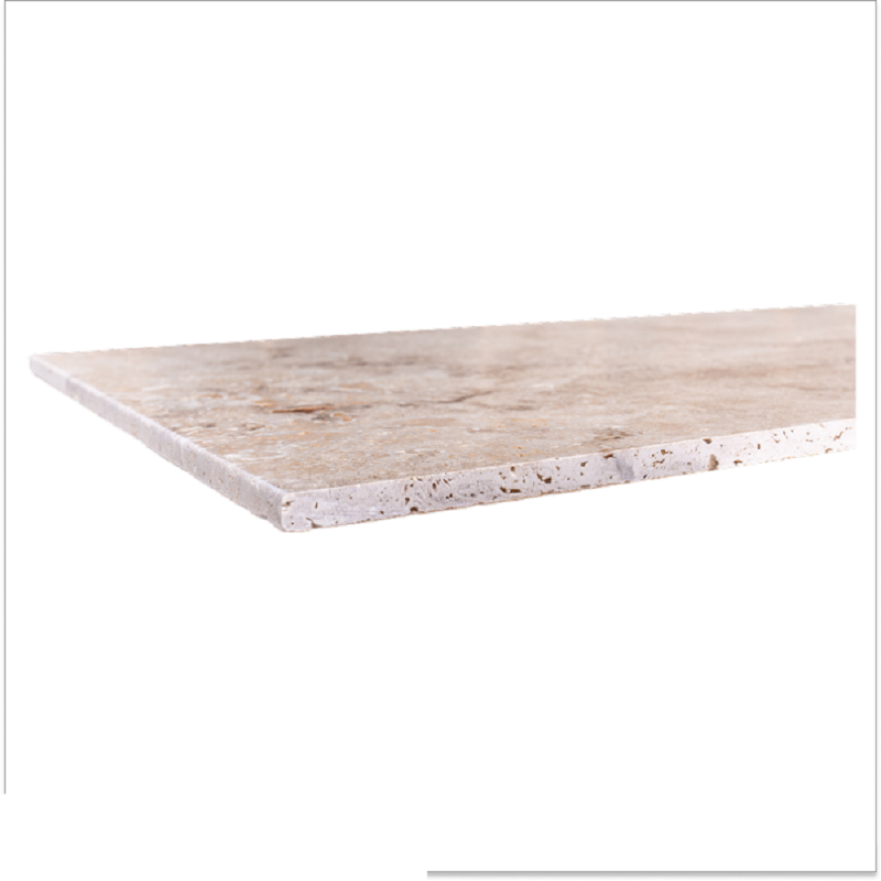 Carrelage travertin CLASSIC MIX vieilli 40,6x40.6x1,2cm