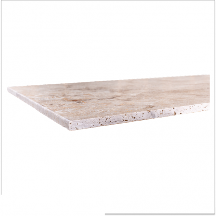 Carrelage travertin CLASSIC MIX vieilli 40,6x40.6x1,2cm