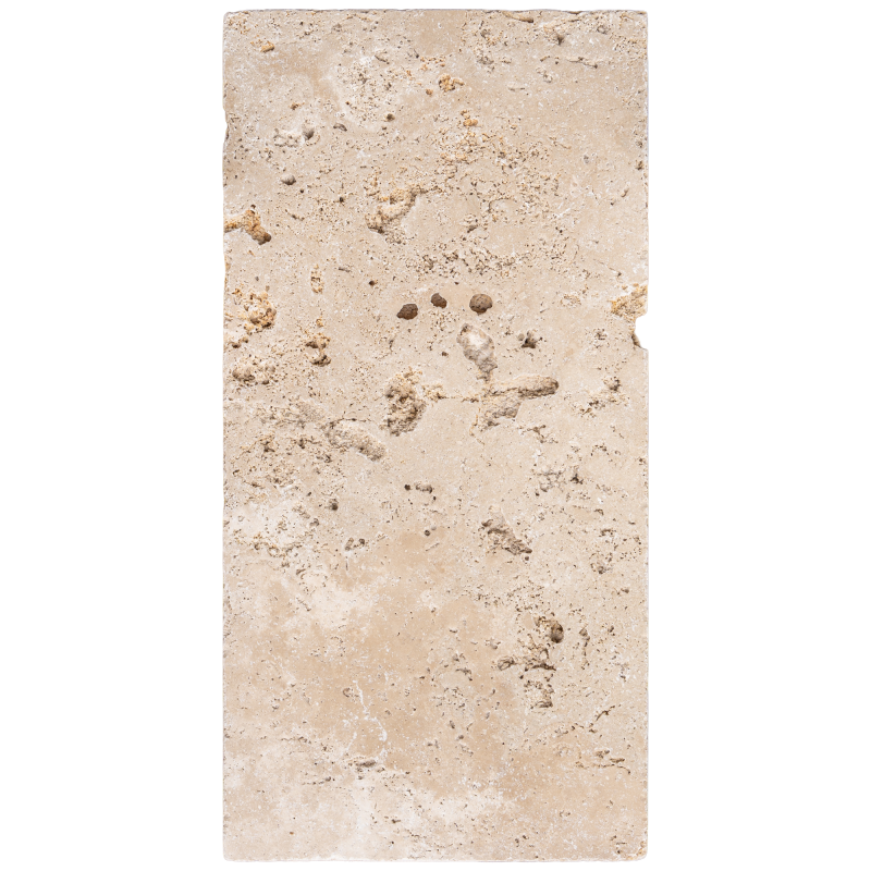 Carrelage travertin MIX 2CH vieilli 20.3x40.6x1,2cm
