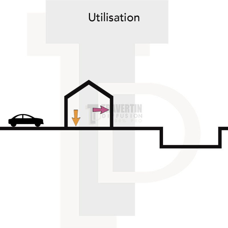 carrelage MARBRE Mélangé vieilli 10x10x1cm