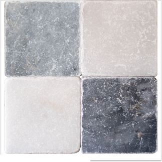 carrelage MARBRE Mélangé vieilli 10x10x1cm