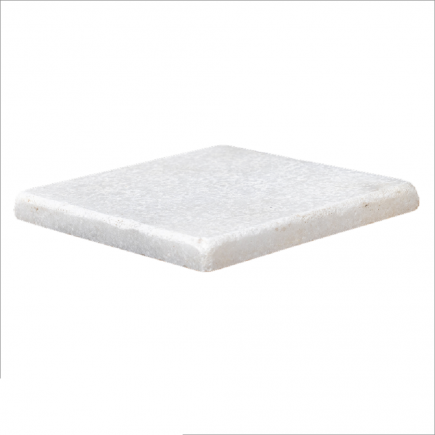 carrelage MARBRE BLANC vieilli 10x10x1cm