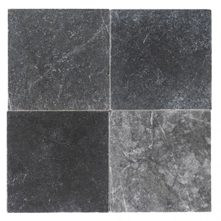 carrelage MARBRE NOIR vieilli 10x10x1cm