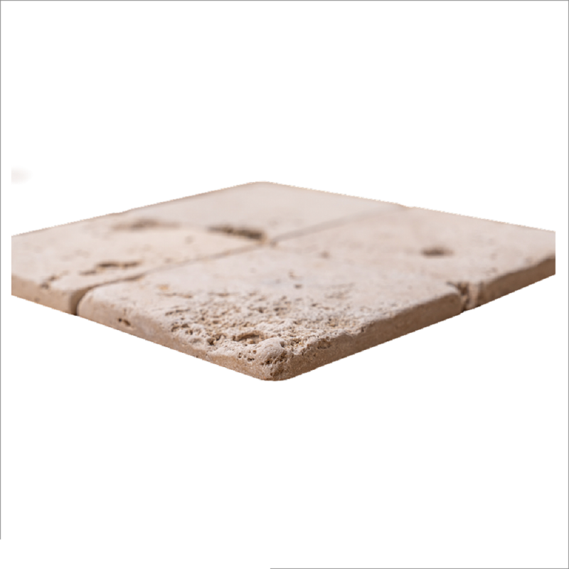 carrelage travertin MIX 2CH vieilli 7.5x15x1cm