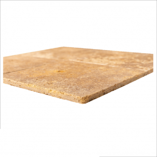 carrelage travertin JAUNE vieilli 20x20x1cm