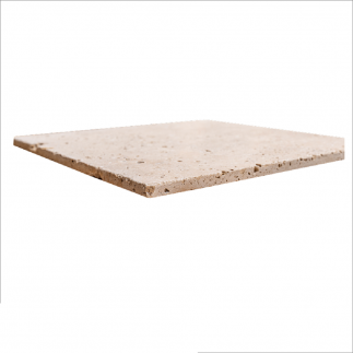 carrelage travertin LIGHT MIX vieilli 30.5x30.5x1cm