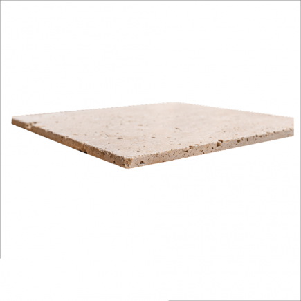 carrelage travertin LIGHT MIX vieilli 30.5x30.5x1cm
