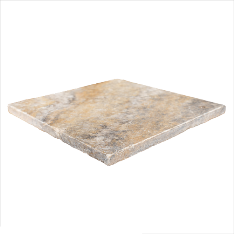 Carrelage travertin SCABOS vieilli 20.3x20.3x1,2cm