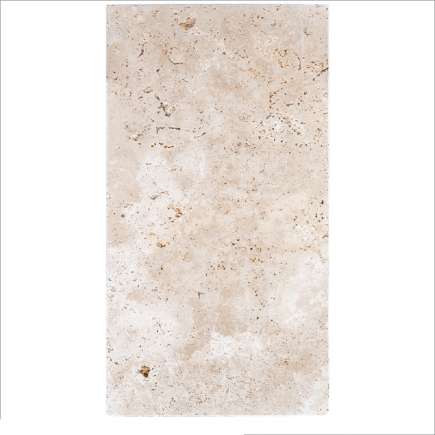 Margelle Piscine en Travertin CLASSIC MIX Bord Droit 33x61x3cm