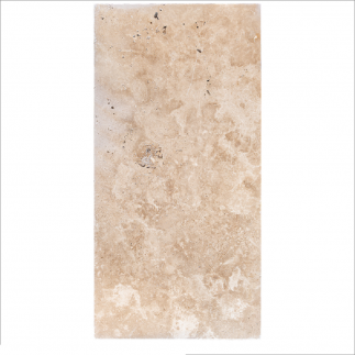 Margelle Piscine en Travertin CLASSIC MIX Bord Droit 33x61x7cm