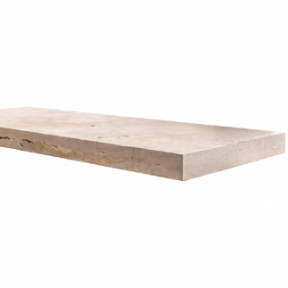 Marche en Travertin CLASSIC MIX Bord Droit 100x40.6x5cm