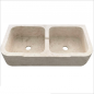 Evier 2 bacs travertin Light Mix 90x45xH18cm