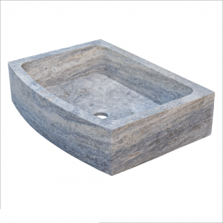 Evier 1 bac travertin Silver 70x52xH18cm