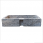 Evier 1 bac travertin Silver 90x60xH18cm