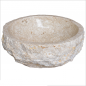 Vasque Natural marbre beige - D.40/45xH15cm