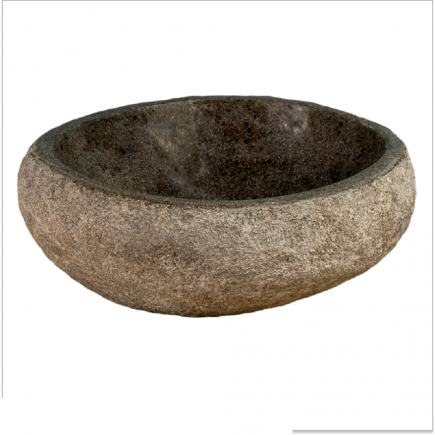 Vasque Natural galet ROC - D.30/35xH15cm