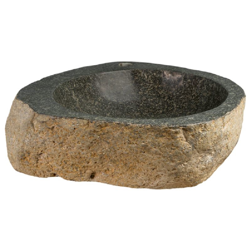 Vasque Natural galet ROC - D.50/55xH15cm