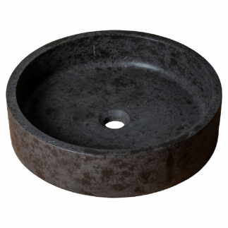 Vasque Gina Basalt noir - D.45xH11cm