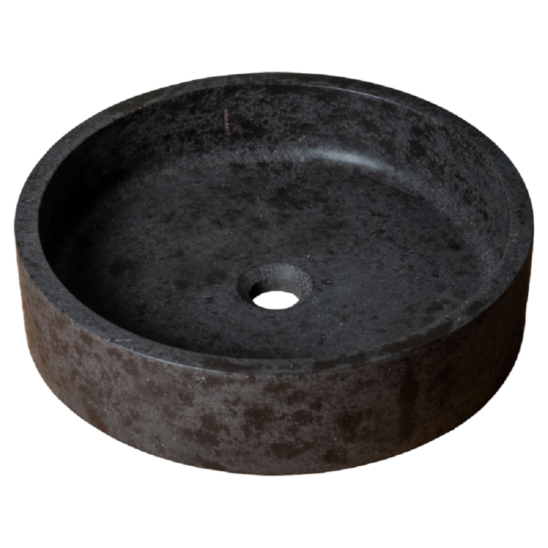 Vasque Gina Basalt noir - D.45xH11cm