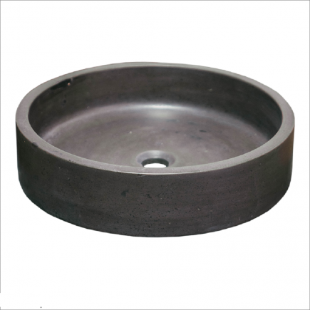 Vasque Gina Basalt noir - D.45xH11cm