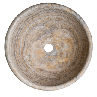 Vasque AVA travertin Scabos - D.40xH16cm