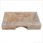 Vasque Mina travertin Scabos - 70x45xH10cm