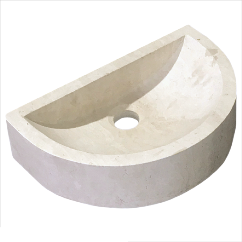 Lave-Main Clara travertin Light Mix - 40x26xH10cm