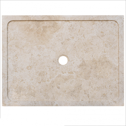 Receveur de douche travertin Light Mix 90x120x5cm