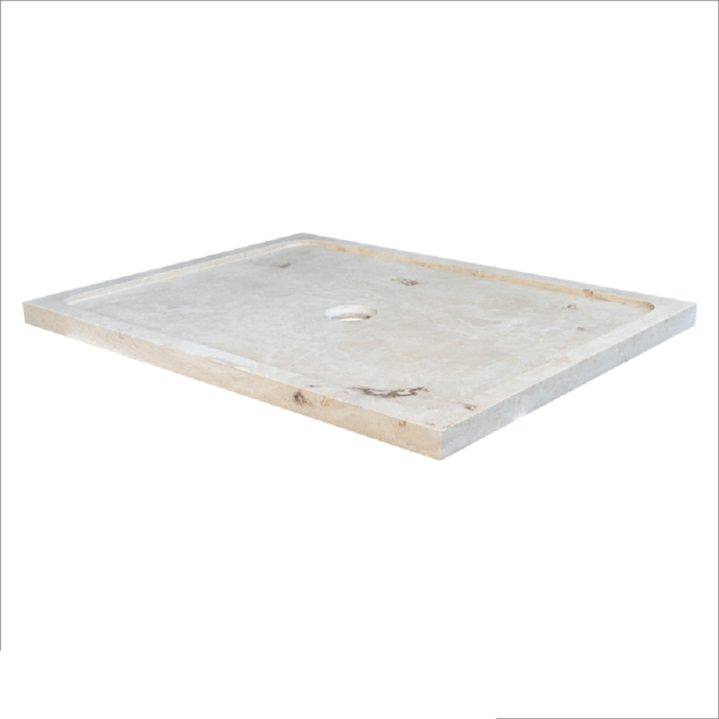 Receveur de douche travertin Light Mix 90x180x5cm