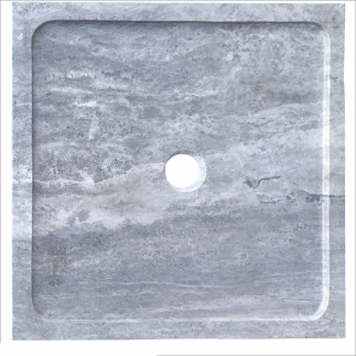 Receveur de douche travertin Silver 90x90x5cm
