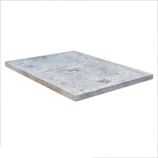 Receveur de douche travertin Silver 90x120x5cm