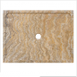 Receveur de douche travertin Scabos 90x120x5cm
