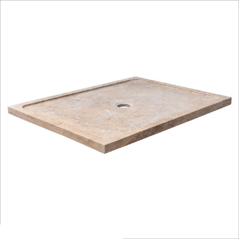 Receveur de douche travertin Noce 90x120x5cm