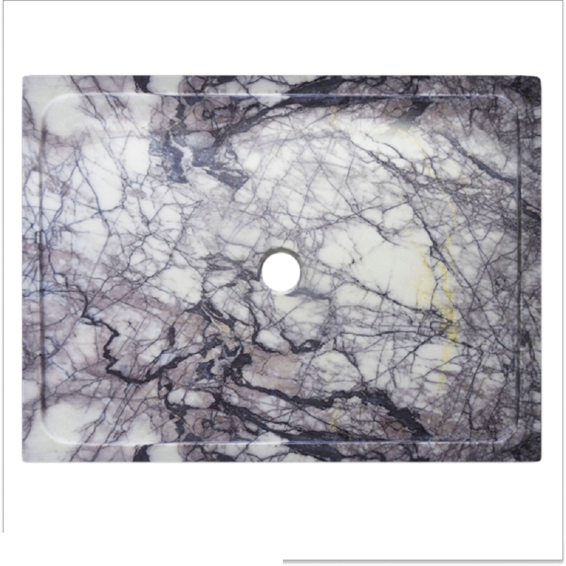 Receveur de douche Marbre Lilas 90x120x5cm