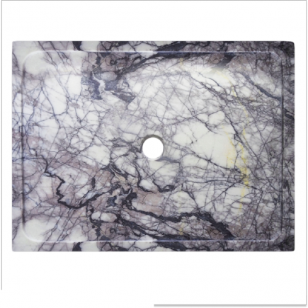 Receveur de douche Marbre Lilas 90x120x5cm