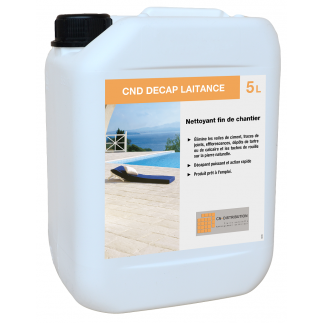Nettoyant fin de chantier CND DECAP LAITANCE - 5L