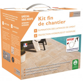 Kit fin de chantier: 1xCND PROTECT 5L et 1xCND DECAP LAITANCE 5L