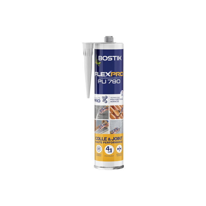 Mastic blanc multi-usages haute performance FLEXPRO PU790 - 300 ML