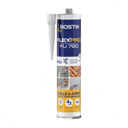 Mastic blanc multi-usages haute performance FLEXPRO PU790 - 300 ML