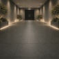 Grès Cérame Udine anthracite 80x80x2cm