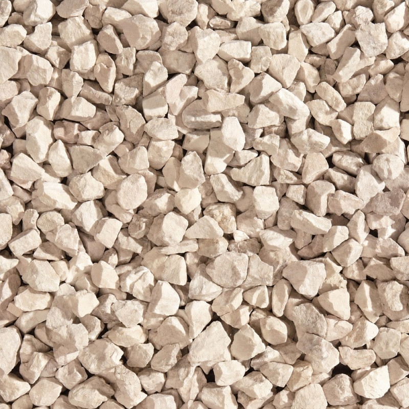 Galet Concassé BLANC/BEIGE - 8/12mm Galet Concassé BLANC/BEIGE - 8/12mm